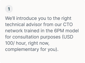 A point about the rate of 6PM model