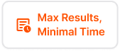 An image of max results minimal time