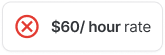 An image of hour rate