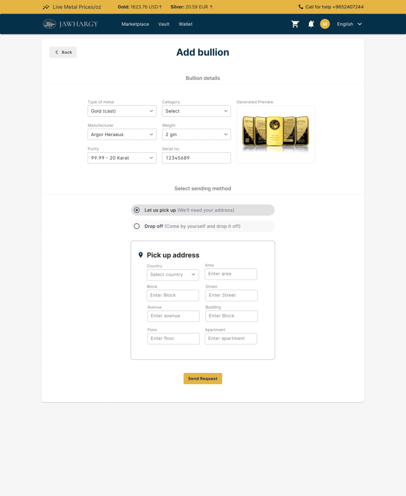 A screenshot of a website