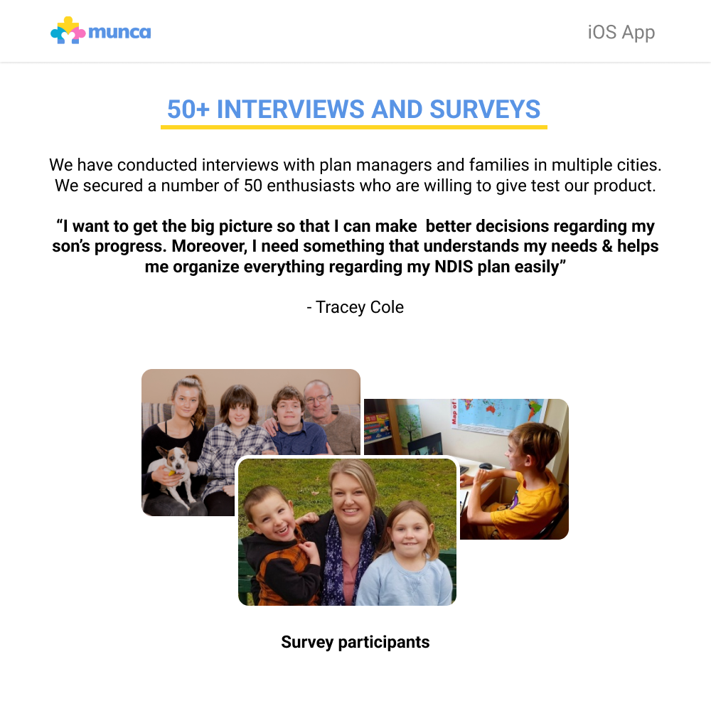 A screenshot of a IOS app
