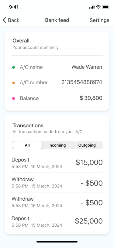 A screenshot of an application with fund reports